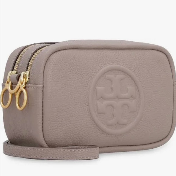 Tory Burch mini crossbody color tan - Picture 7 of 8